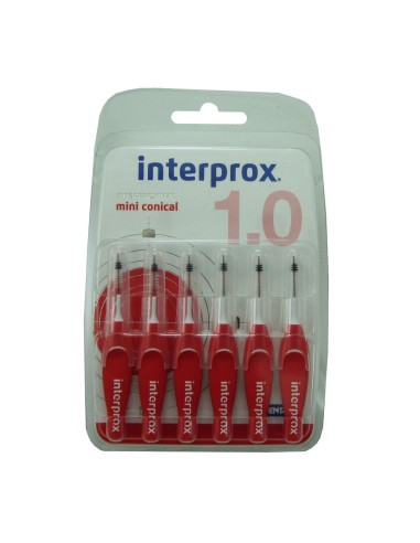 Interprox Mini Conica Spazzola Flessibile 1.0 X6