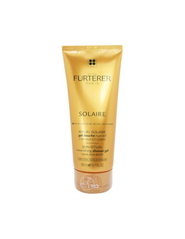 Rene Furterer Solaire Gel doccia nutriente 200 ml