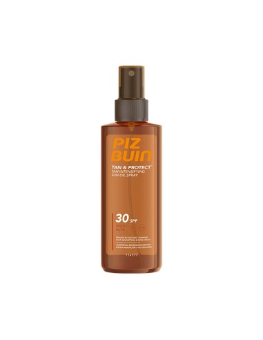 Piz Buin Tan and Protect Olio Solare Intensificatore Dell´Abbronzatura SPF30 150ml