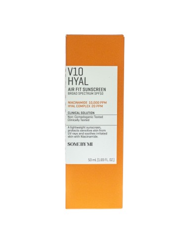 Some By Mi V10 Hyal Air Fit Protezione Solare SPF50 50ml