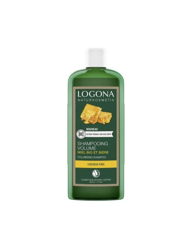 Logona Shampoo Volume con Miele Biologico e Birra 500ml