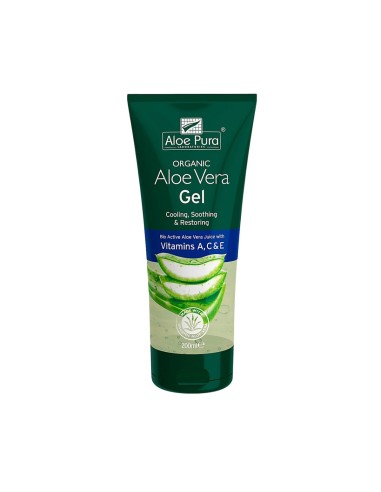 Aloe Pura Gel di Aloe Vera Biologico con Vitamine A, C ed E 200ml