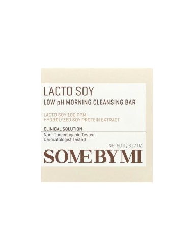 Some By Mi Lacto Soy Low pH Morning Cleansing Bar Sapone Viso 90g