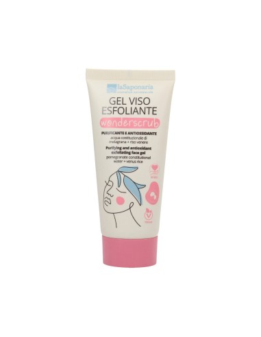 laSaponaria Wonderscrub Gel Esfoliante Viso 100ml