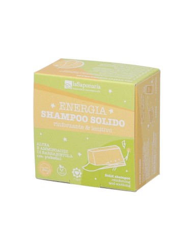 laSaponaria Shampoo Solido Rinforzante alla Calendula e Aminoacidi 50g