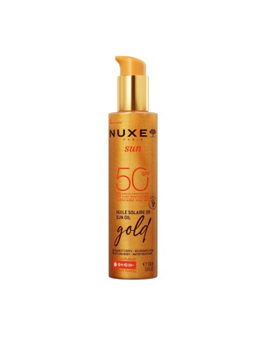Nuxe Sun Gold Olio Viso e Corpo SPF50 150ml