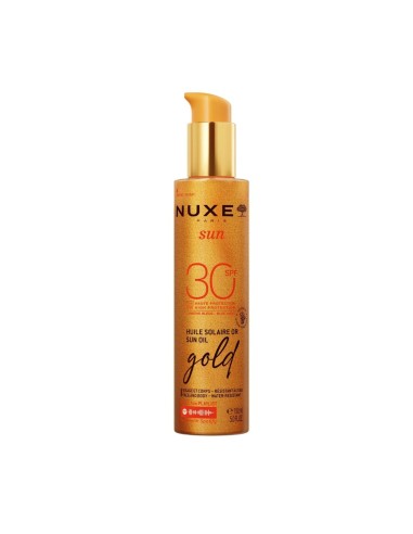 Nuxe Sun Gold Olio Viso e Corpo SPF30 150ml
