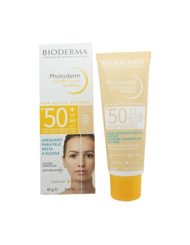 Bioderma Photoderm Cover Touch Mineral SPF50 Molto Leggero 40g