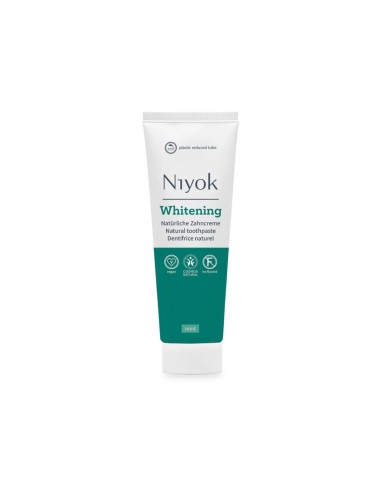 Niyok Dentifricio Naturale Sbiancante alla Menta 75ml