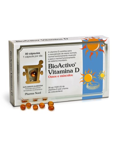 BioActivo Vitamina D 80 Capsule