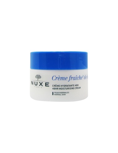 Nuxe Crème Fraîche de Beauté Crema Idratante e Lenitiva 48h Pelli Normali 50ml