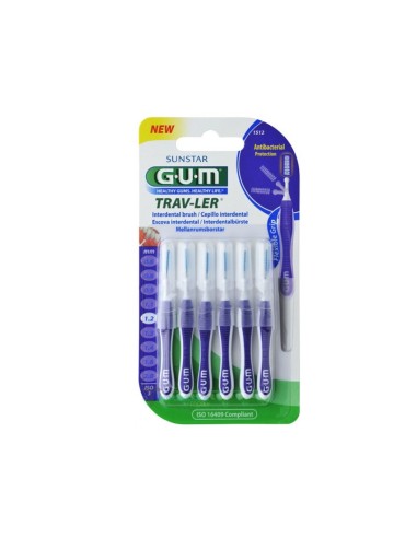 Spazzola dentale Gum Trav-ler 1.2mm x6