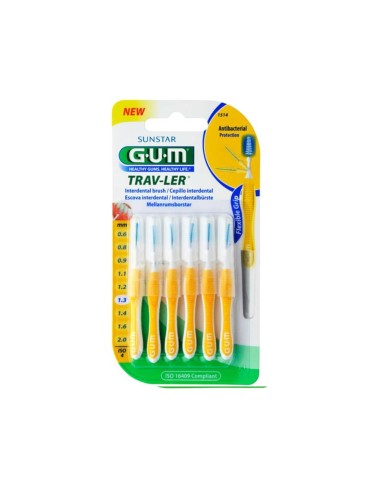 Spazzola dentale Gum Trav-ler 1.3mm x6