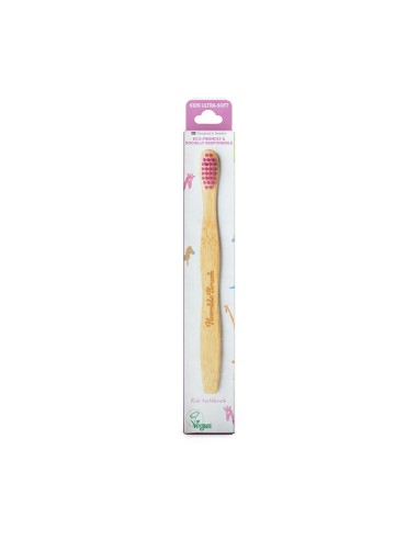 The Humble Co. Spazzolino da denti in bambù per bambini Ultra Soft Purple