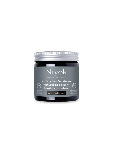 Niyok Crema Deodorante Naturale Legno Orientale 40ml