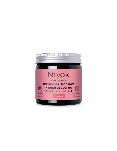 Niyok Crema Deodorante Naturale Fiori 40ml