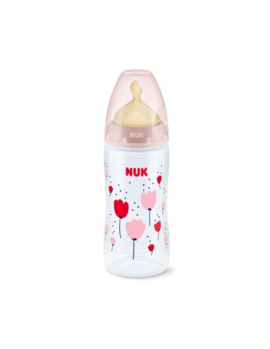 NUK First Choice Latex Indicatore di temperatura Flacone 6 + M L 300ml