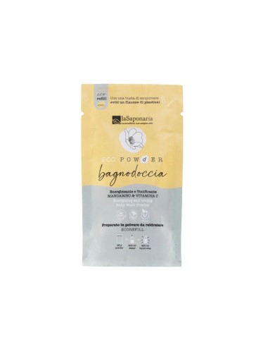 laSaponaria EcoPolvere per Gel Doccia Energizzante e Tonificante 25g