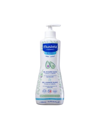 Mustela Gel detergente delicato 500ml