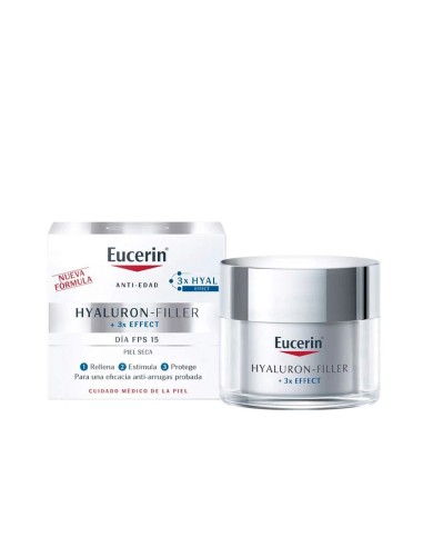 Eucerin Hyaluron-Filler 3xEffect Crema Giorno Pelle Secca 50ml