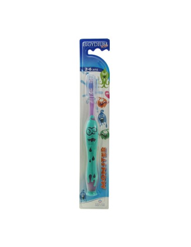 Elgydium Kids Monster 2/6 Spazzolino morbido