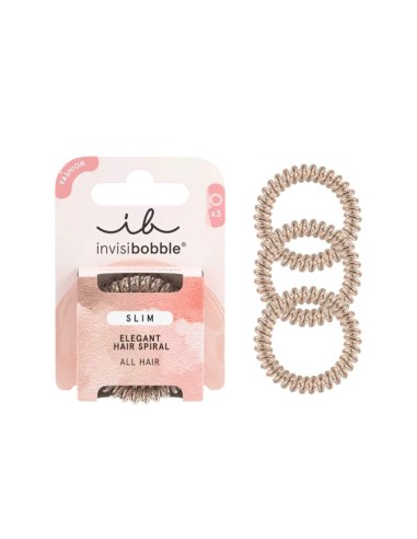 Invisibobble Slim Elastico per Capelli Bronze Me Pretty