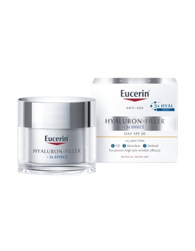 Eucerin Hyaluron-Filler x3 Effect Crema Giorno SPF30 50ml
