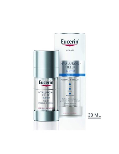 Eucerin Hyaluron-Filler Peeling Siero Notte 30 ml