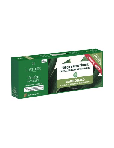 René Furterer Trio Vitalfan Progressive Integratore Anticaduta 30 unità