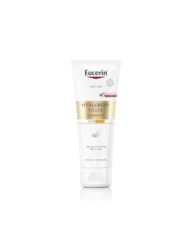 Eucerin Hyaluron-Filler and Elasticity Crema Mani SPF30 75ml