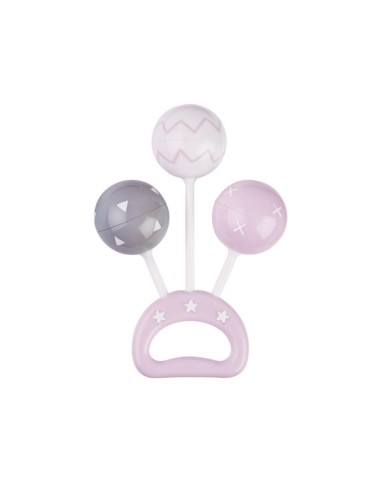 Saro Il Mio Primo Sonaglino Rosa e Grigia